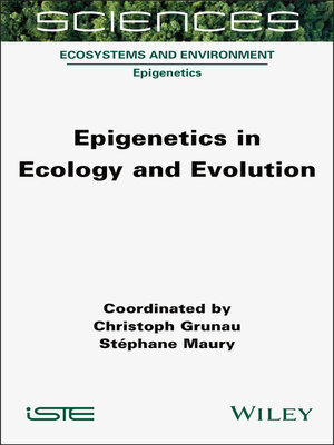 cover image of Epigenetics in Ecology and Evolution